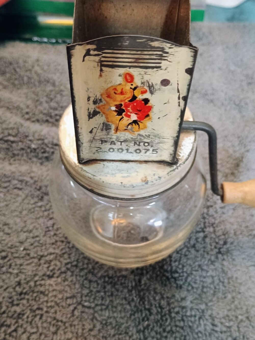 Vintage nut grinder